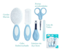 Kit Higiene Infantil 5 Peças Azul Pimpolho