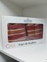 kit Toalha de Banho Mafratex Village Vinho