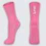 Meia Lupo Sport Nova York Emana Movimento Cano Longo 33-36 / 37-40 Rosa