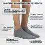 Meia Winston Cano Curto Cinza 37 a 40