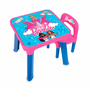 Mesinha Infantil com Cadeiras da Barbie