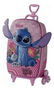 Mochila Infantil 3D Rodinha Tripla Diplomata Stitch