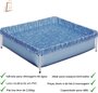Piscina Infantil 400L Desmontavel Estruturada Quadrada