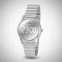 Relogio Champion Digital Feminino Prata Espelhado