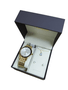 Relógio CHAMPION KIT feminino branco dourado strass
