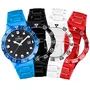 Relogio Champion Original Troca Pulseiras Fundo Preto
