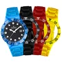 Relogio Champion Original Troca Pulseiras Fundo Preto