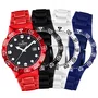 Relogio Champion Original Troca Pulseiras Fundo Preto