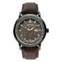 Relogio Technos Masculino Golf Grafite Couro Marrom Original