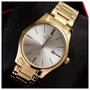 Relógio Technos Masculino Steel Dourado Original 2115MPN/4K