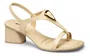 Sandalia Mississipi Bertini Cotton Feminino Bege