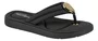 Sandalia Modare Ultra Conforto Feminino Preto Nobuck