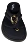 Sandalia Modare Ultra Conforto Feminino Preto Nobuck