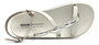 Sandalia Papete Dakota Mirai Cream