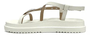 Sandalia Papete Dakota Mirai Cream