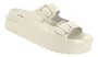 Sandalia Papete Moleca Birken Feminina Branco Off