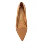 Sapatilha Feminina Bico Fino Flat Vizzano Camel