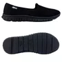 Sapato Actvitta Slip On Feminino Preto