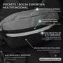 Shoulder Bag Sundek Masculino Preto com Cinza