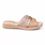 Tamanco Comfortflex Caqui Ouro Feminino