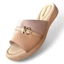 Tamanco Comfortflex Caqui Ouro Feminino