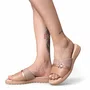 Tamanco Comfortflex Caqui Ouro Feminino