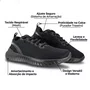 Tenis Actvitta Esportivo Masculino Preto/Dourado