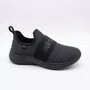 Tenis Adrun Slip On Fit Conforto Feminino Preto