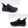 Tenis Adrun Slip On Fit Conforto Feminino Preto