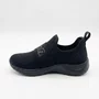 Tenis Adrun Slip On Fit Conforto Feminino Preto
