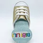 Tenis Bebê Bibilili Dourado