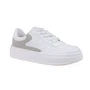 Tenis Beira Rio Feminino Branco com Cinza