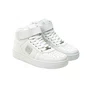 Tênis Cano Alto Casual Masculino Ollie Premium Branco