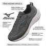Tenis Esportivo Mizuno Space 6 Steel Masculino Chumbo