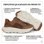 Tenis Ollie Alpha 3 Masculino Branco/Preto/Cinza