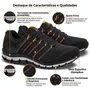 Tenis Olympikus Esportivo Dynamic Masculino Preto/Laranja
