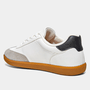 Tenis Vizzano Casual Unisex Branco com Detalhes Preto e Cinza