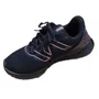 Tenis Vorax Esportivo Feminino Preto com Rosa