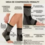 Tornozeleira Penalty Elastica Futebol Knit Xxiii